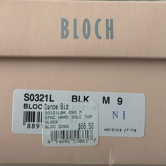 Bloch Girls’ Black Tap Shoes - Picture 5 of 5